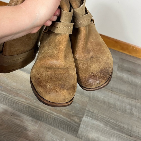 Ugg Australia Darcie Leather Riding Boots 7 Western Equestrian Cowgirl Barn Tall - Picture 14 of 15